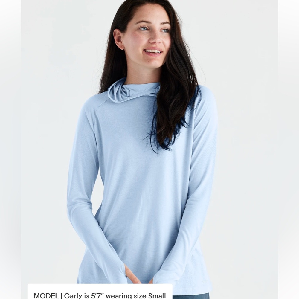 Women’s Free Fly sun hoodie